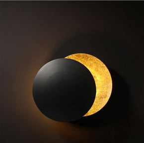 Elegant Lunar Eclipse Wall Lamp