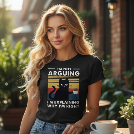 I Am Not Arguing Funny T-Shirt