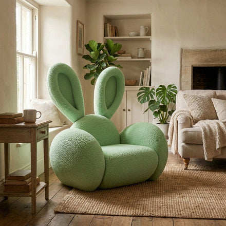 Bunny Ear Cozy Accent Lounge Chair