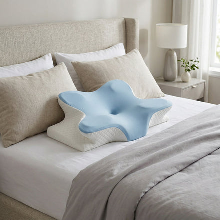 Ergonomic Star-Shape Memory Foam Body Support Pillow