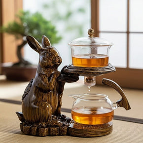 Nature Harmony Wooden Teapot