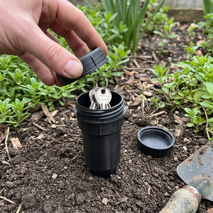 Lawn Locker Fake Sprinkler Hidden Key Vault