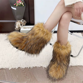 Wild Paw High Fluff Fantasy Boots