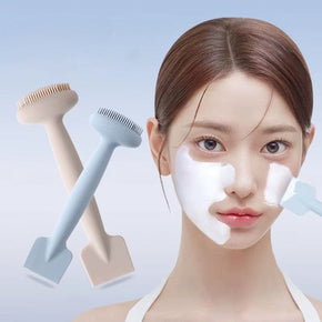 Shine Dual-Head Facial Fusion Mask Applicator Brush