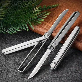 Sharp Edge Stainless Compact Folding Knife