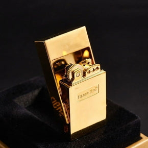 Iron Flick Retro Wheel Oil Lighter