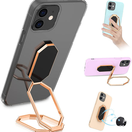 Octagon Shape Metal Phone Holder Stand