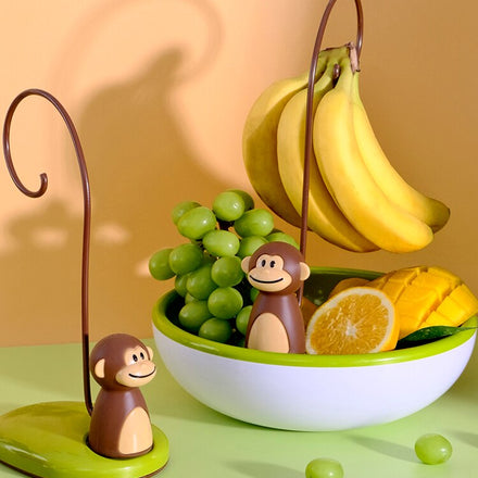 Monkey Shape Kitchen Banana Hanger Stand