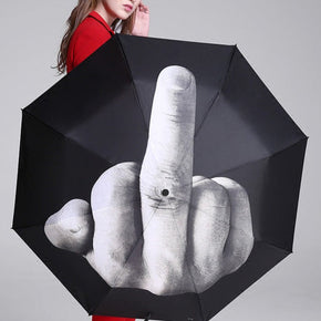 Funny Middle Finger Umbrella
