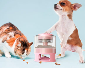 Interactive Pet Press Feeder Toy