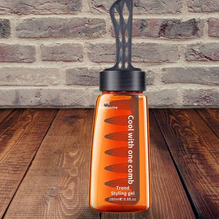 Professional Easy Hair Styling Comb Gel Bottle