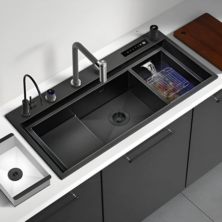 Nebula Kitchen Touch Display Nano Steel Smart Sink