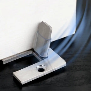 Secure Stainless Hidden Door Stopper