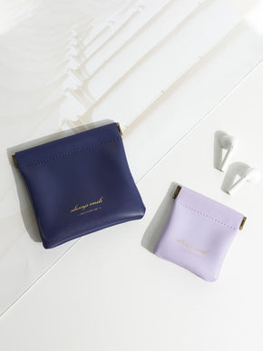 Waterproof Mini Leather Makeup Bag