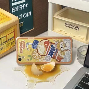 Broken Egg Yolk Universal Phone Stand