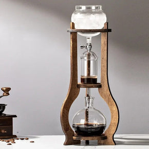 Wooden Handcrafted Ice Drip European Coffee Maker