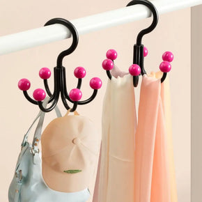 Six Claws Rotating Space Saver Hooks