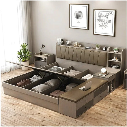Dream Smart Storage Saver Lift-Up Platform Bed