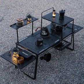 Carbon Steel Folding Multifunctional Easy Camping Table