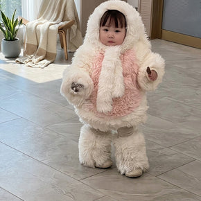 Fluffy Bunny Kids Dress