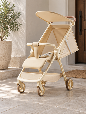 Canopy Cruise Lightweight Reclining Baby Stroller