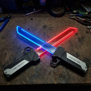 Dual Blade LED Light Toy Knife