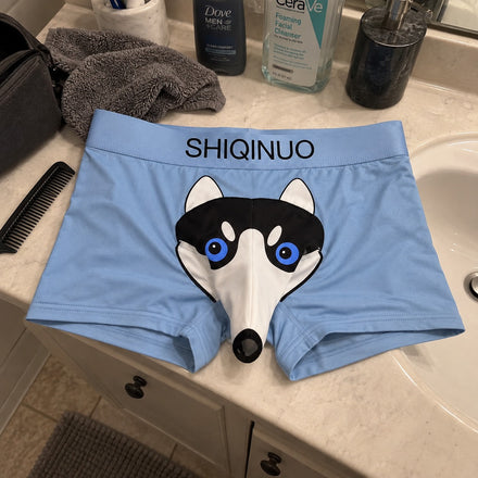 Hungry Husky Boxer Shorts