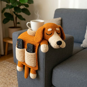 SitBoy Dog Figure Sofa Armrest Remote Organizer
