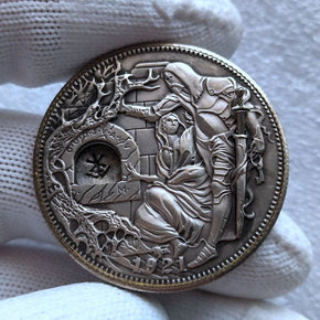 Handmade Secret Mystic Mechanic Collectible Nickel