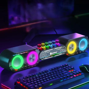 Mechanical Wireless Colorful RGB Speaker