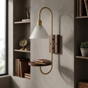 American Vintage Glass Wall Ambient Lamp