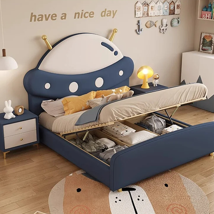 Galactic Cruiser Spaceship Kids Bed