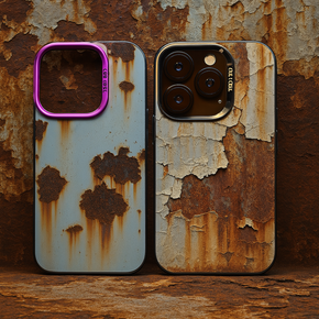 Industrial Rust Finish Shockproof iPhone Case