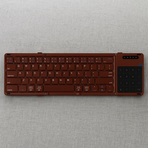 Wireless Portable Slim Smart Tri-Fold Bluetooth Keyboard