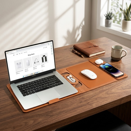 Anywhere Office Laptop Sleeve Stand Case