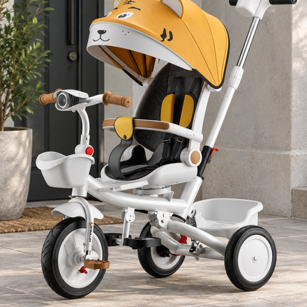 Little Pedaler Swivel Seat Stroller Tricycle