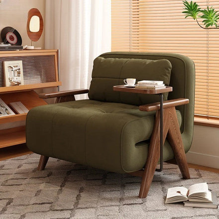 Italian Minimalist Armrest Elegant Lounge Chair