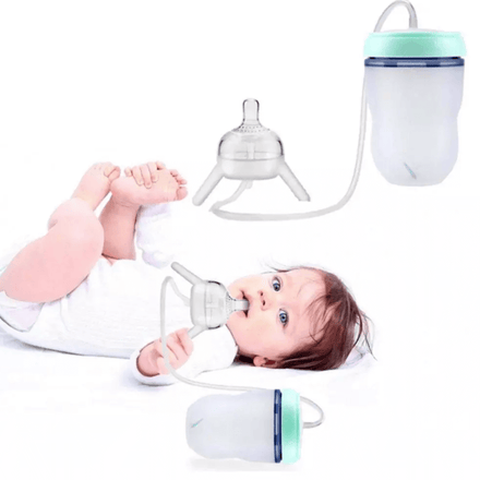 Hand Free Extendable Baby Feeding Bottle