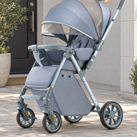 Meadow Ride Reversible Folding Baby Stroller