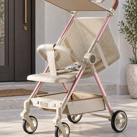 Melody Ride Folding Baby Stroller with Music and Lights