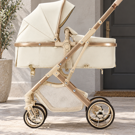 Nest Passage Reversible Folding Bassinet Stroller