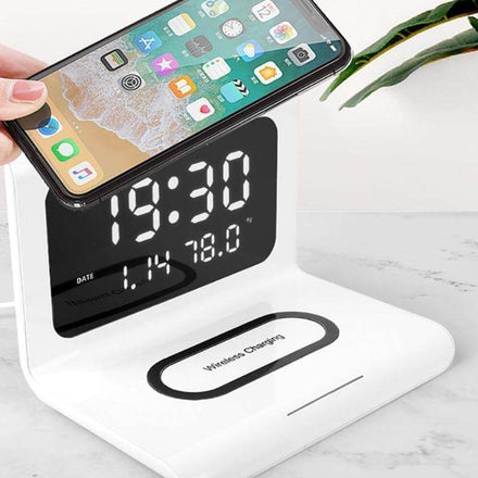 Smart Wireless Charging Alarm Table Clock