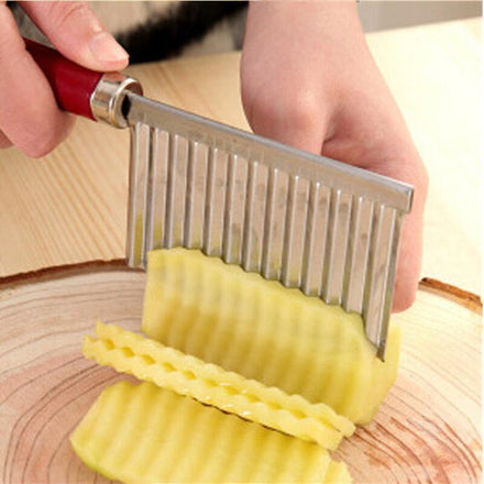 Stainless Steel Wavy Potato Slicer