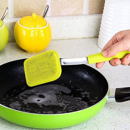 Kitchen Long Handle Dish Cleaner Brush