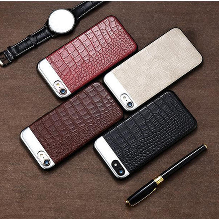 Luxury Protection iPhone 6&7 Case Metal Leather Case