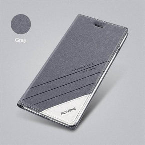 Luxury Flip Card Slot Leather Cases For iPhone X and Other Models