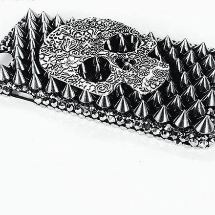 Rhinestone 3D Skull Design Scary Iphone Cases