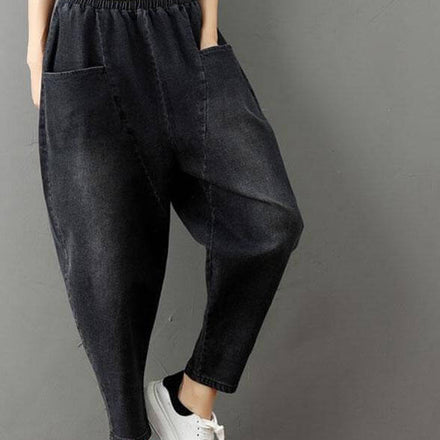 Harem Fried Chicken Trousers Elastic Pants