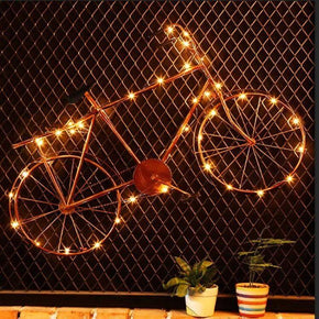 Vintage Iron Retro Bicycle Home Decor
