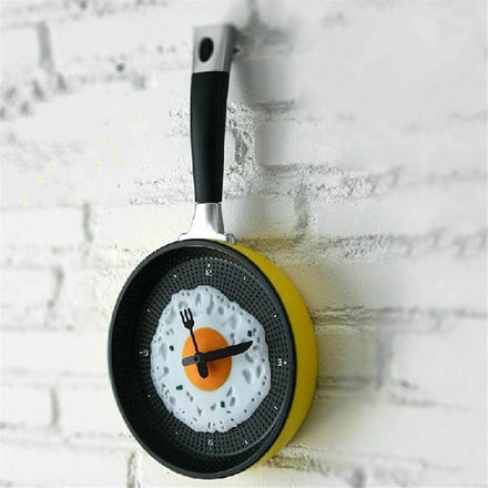 Omelette Pot Wall Clock